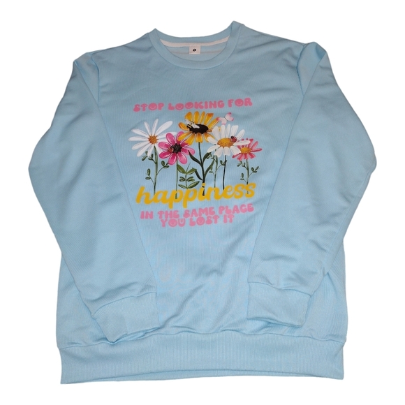 Handmade Graphic Printed Crewneck - Picture 6 of 7